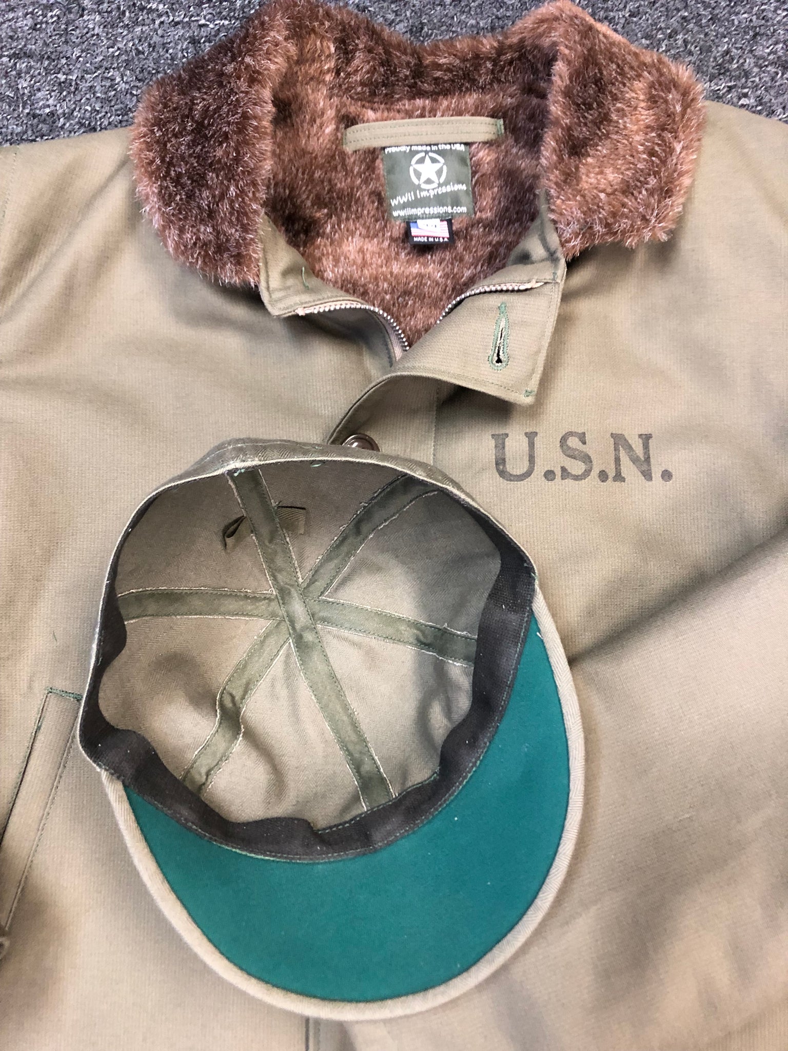 Cap, Utility, N-3 (USN)