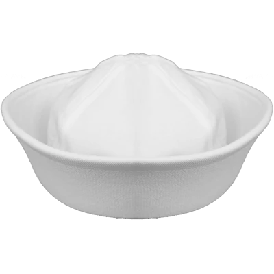 Hat, White, Navy – WWII Impressions, - Main Image