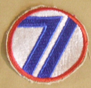 Patch, Division, Infantry, 71st