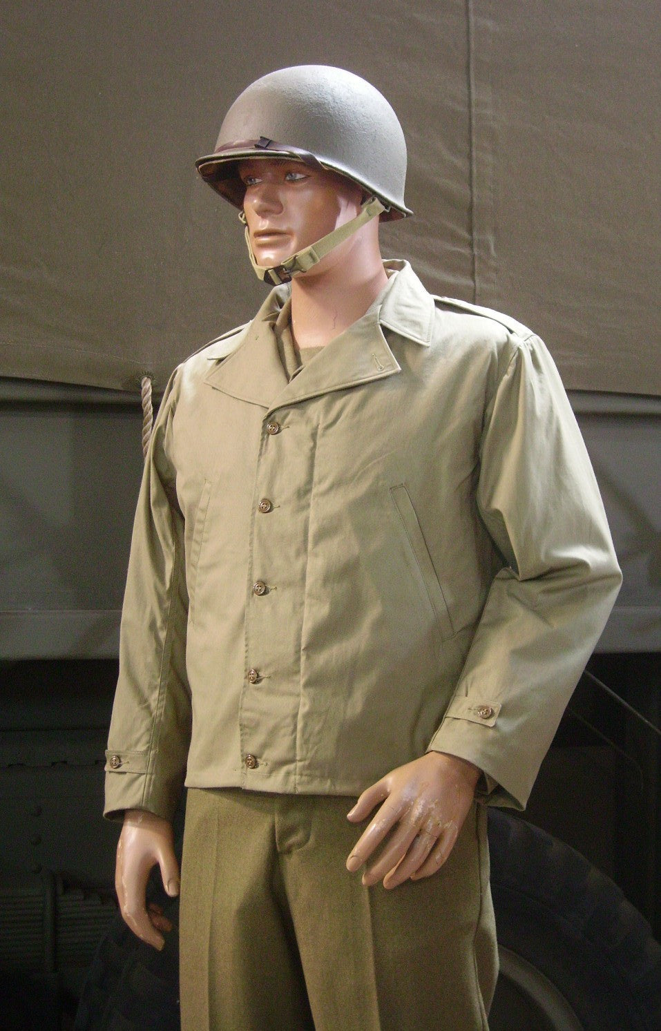 Jacket, Field, OD (M41 with epaulettes)