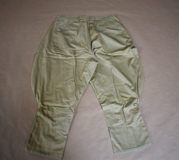 Breeches, Cotton, Khaki. Closeout, Sold As-Is.  All Sales Final.