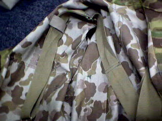 Suit, Jungle, Camouflage (short inseam) CLOSEOUT sold as-is. All sales final.