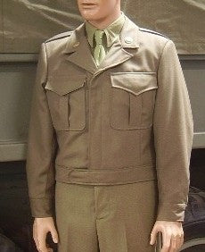 Jacket, Field, Wool, OD, EM Ike. CLOSEOUT sold as-is. All sales final.