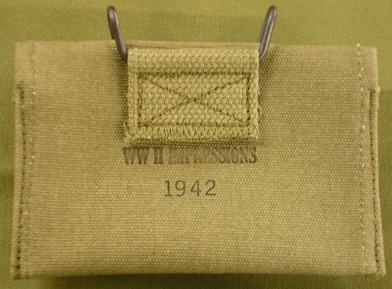 Pouch, First Aid Packet, M1942, OD#3.. – WWII Impressions, Inc.
