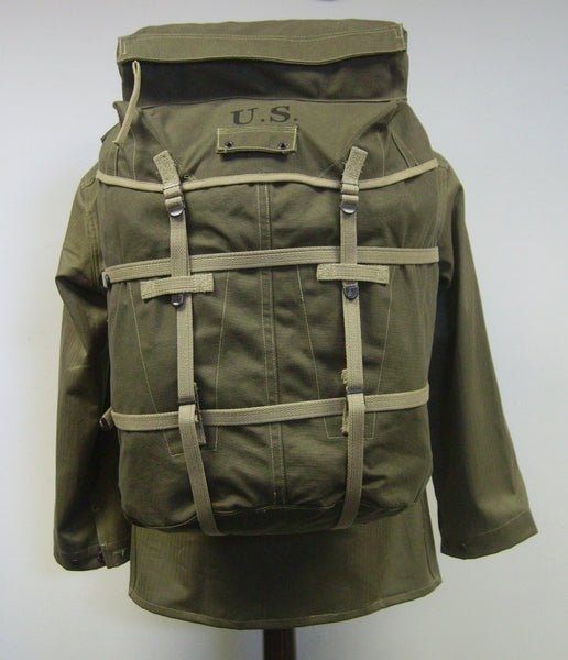バッグ Vintage US ARMY field Pack Remake Bag I2 Replica WWII US Army M1943 Field Pack Backpack Canvas Bag