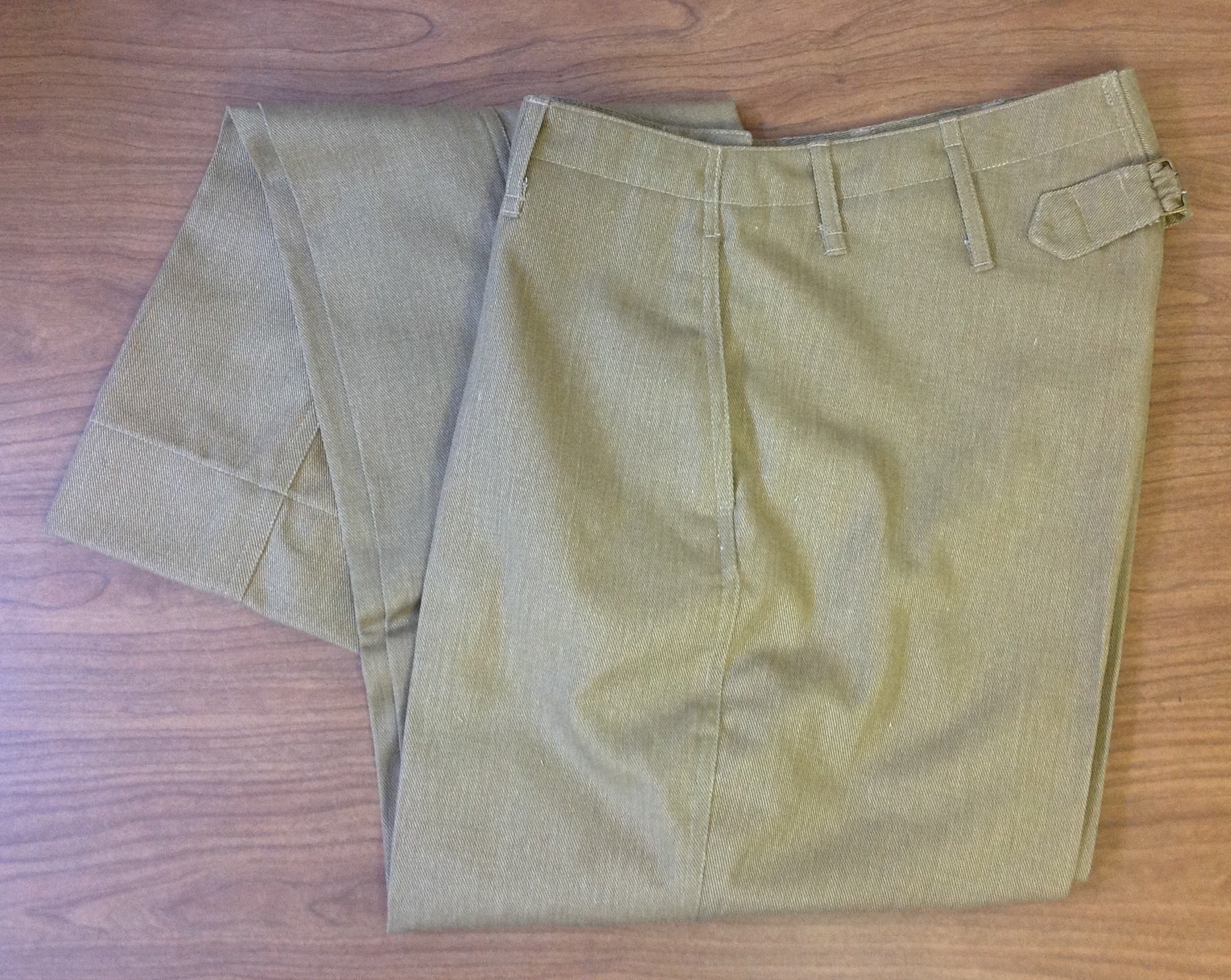 Trousers, Service, Summer, USMC WWI