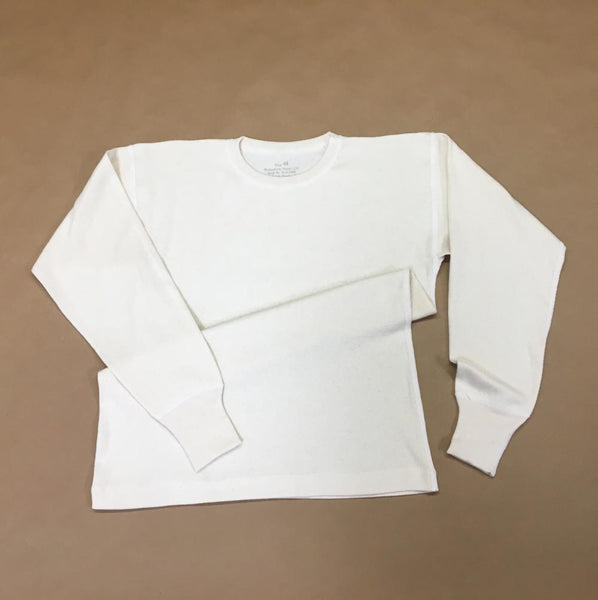 Undershirt, Winter, Off-White