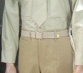 Belt, Web, Trouser, Khaki, USMC