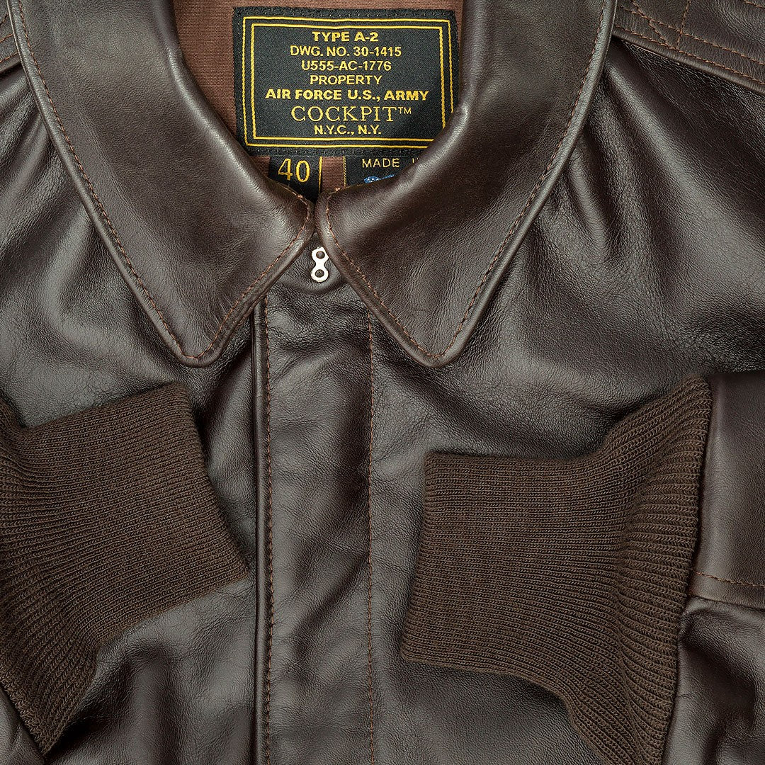 Jacket, Flying, A2, Horsehide. Close-out. Sold as-is. All sales final.