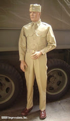 Khaki Cotton Officer's Uniform