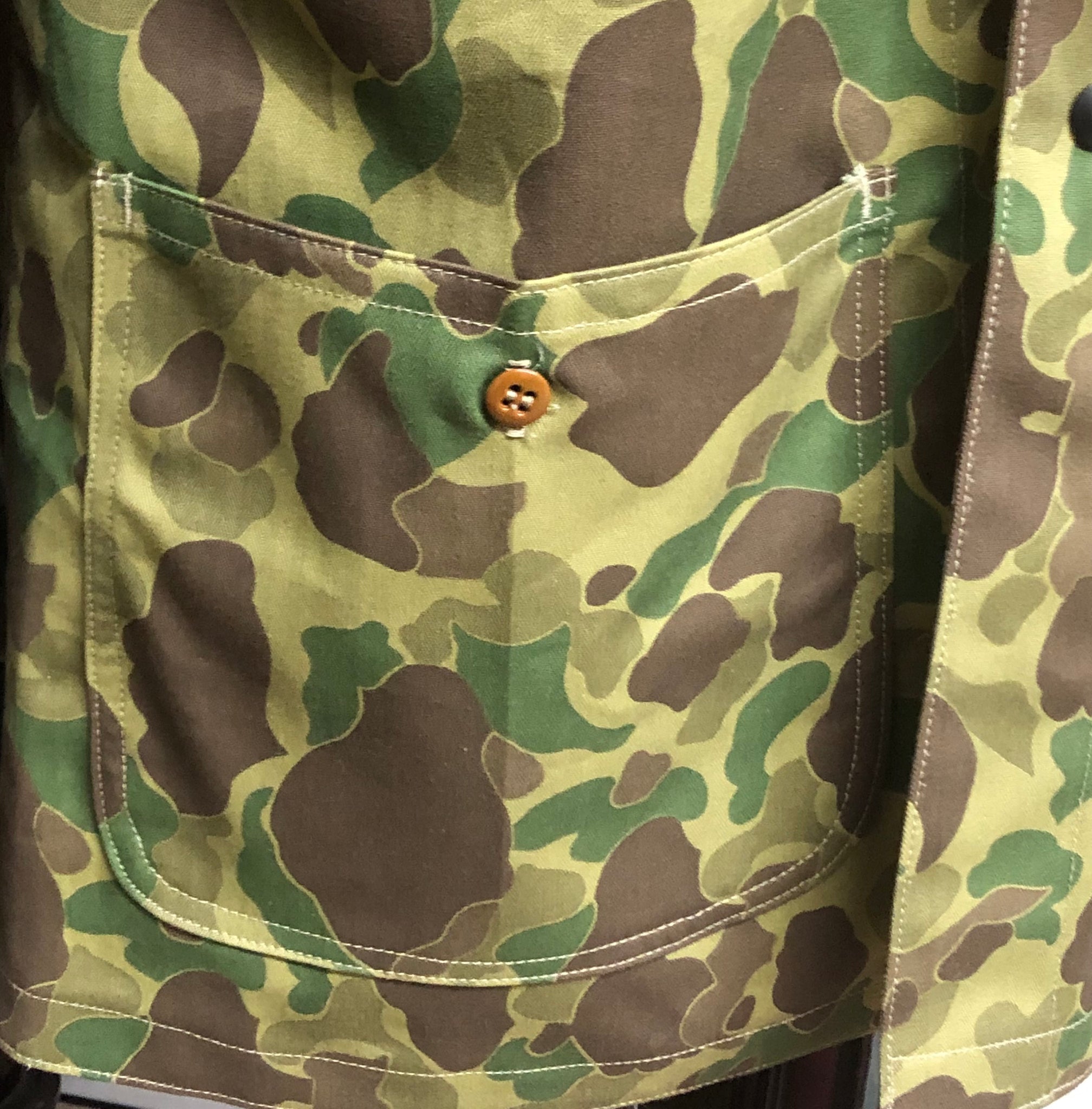 Coat, Utility, Herringbone Twill, USMC, Camouflage, Reversible, P42