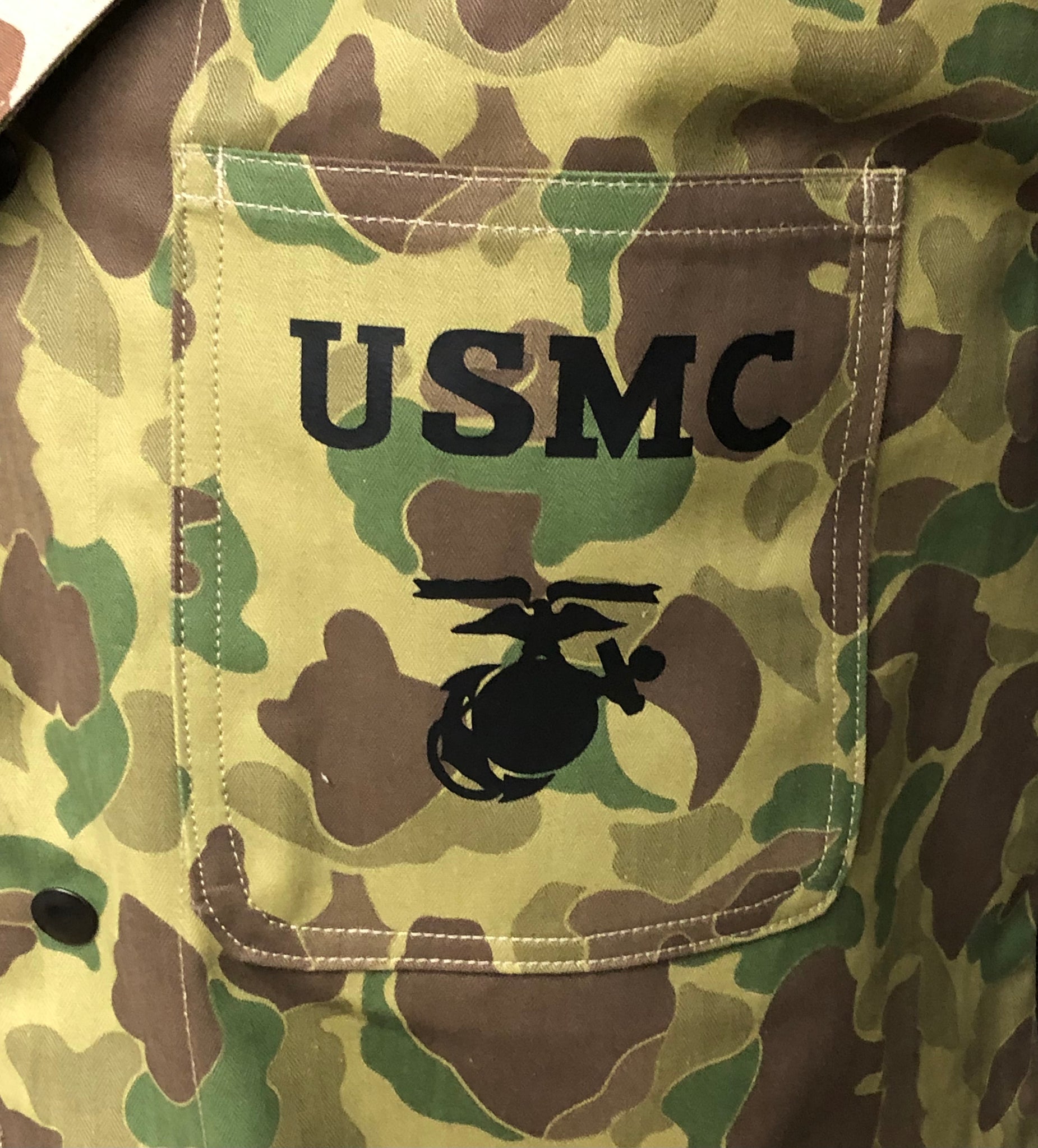 Coat, Utility, Herringbone Twill, USMC, Camouflage, Reversible, P42