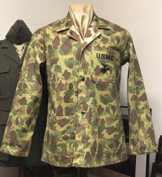 Coat, Utility, Herringbone Twill, USMC, Camouflage, Reversible, P42