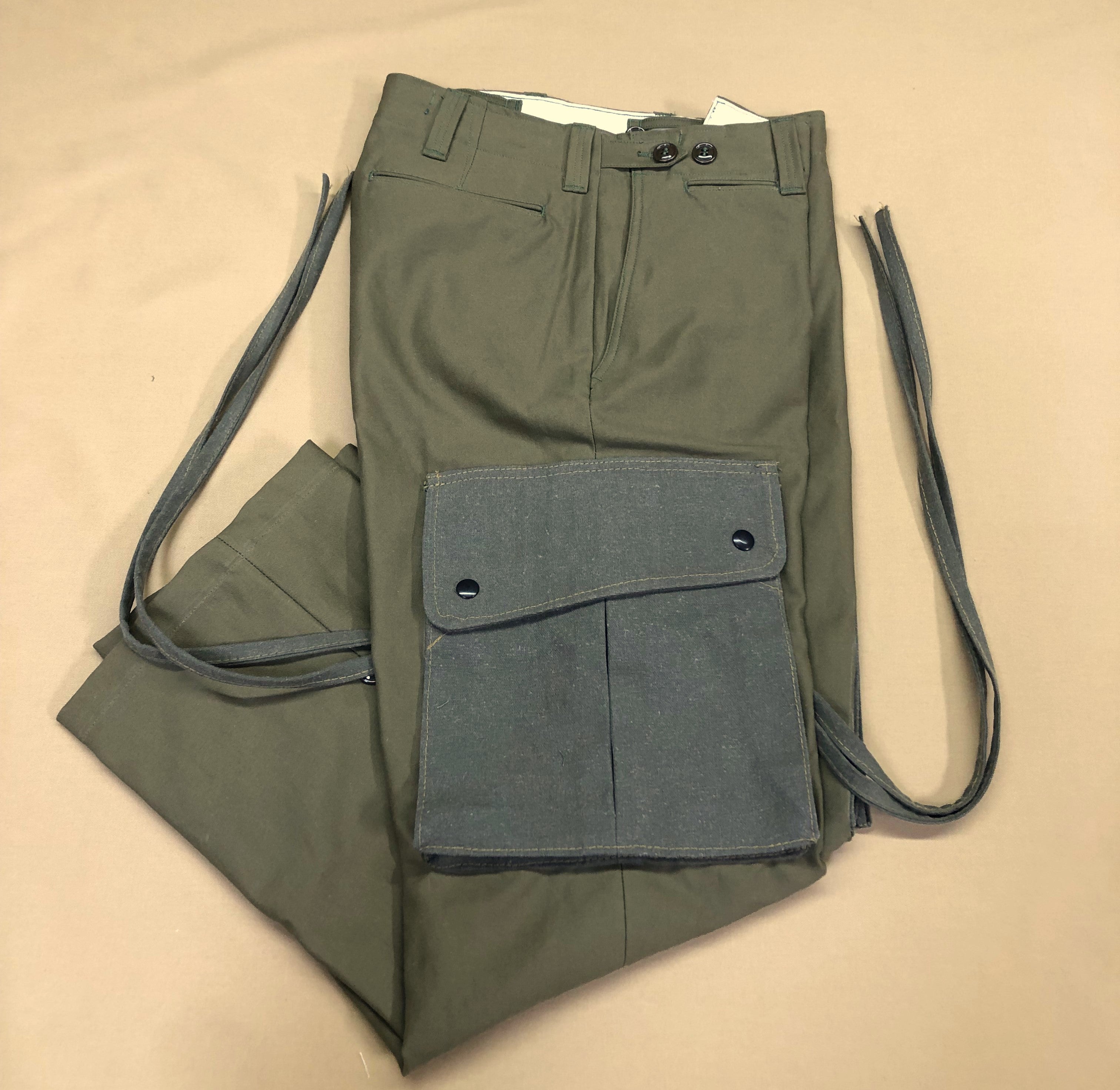 marka M-43 Pants Cotton Herringbone Olive