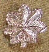 Insignia, Rank, Officer's, US Army "Pinback"