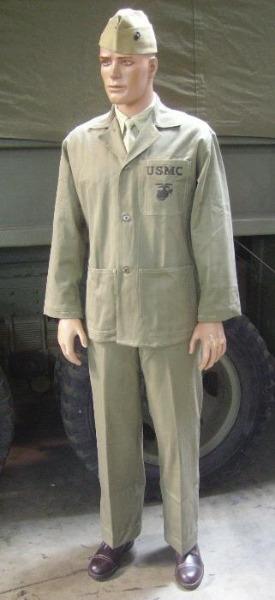 Coat, Utility, USMC, P41, Green CLOSEOUT sold as-is. All sales final.