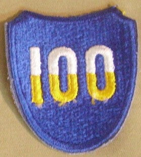 Patch, Division, Infantry, 100th