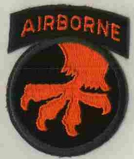 Patch, Division, Airborne, 17th