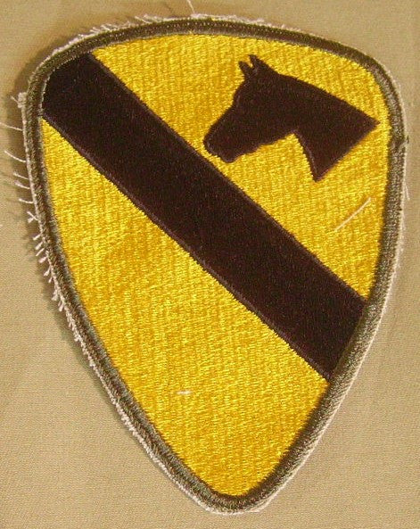 Patch, Division, Cavalry, 1st