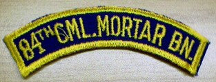 Patch, 84th Chemical Mortar Btn.