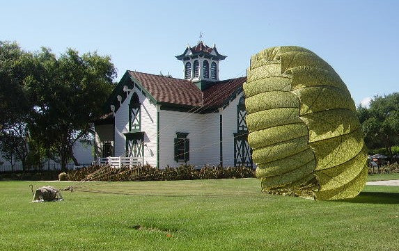 Parachute Canopy, Camouflage, 28 ft.  This item is a theatrical display piece only.