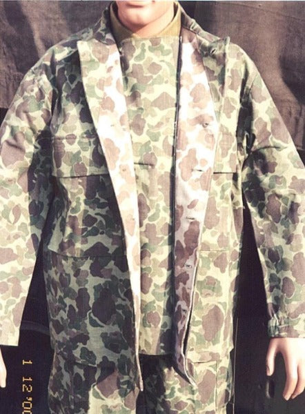 Jacket, Herringbone Twill, Camouflage, Army