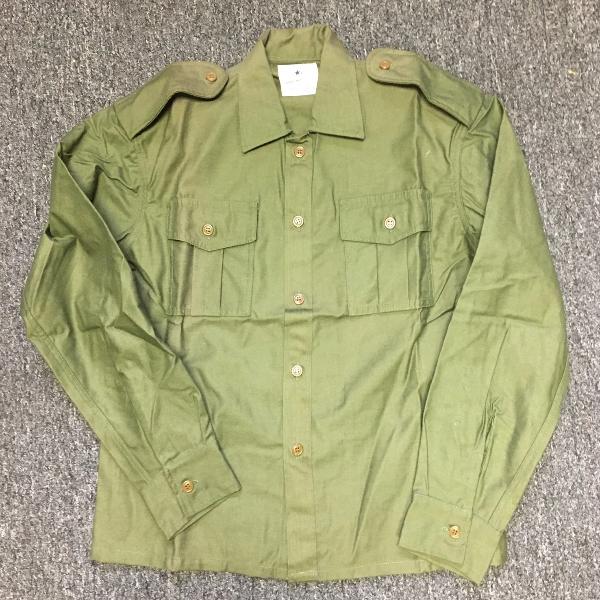 Shirt, Fatigue, Medium Weight cotton/nylon poplin. CLOSEOUT sold as-is. All sales final.