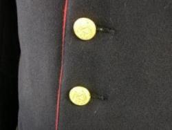 Coat, Service, Dress Blue, USMC WWII. CLOSEOUT sold as-is. All sales final.