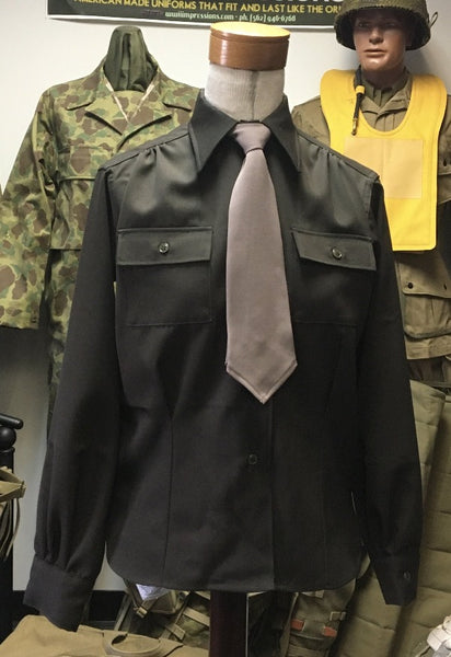 Waist (Shirt), Dark Shade Officer's, Women's, Army