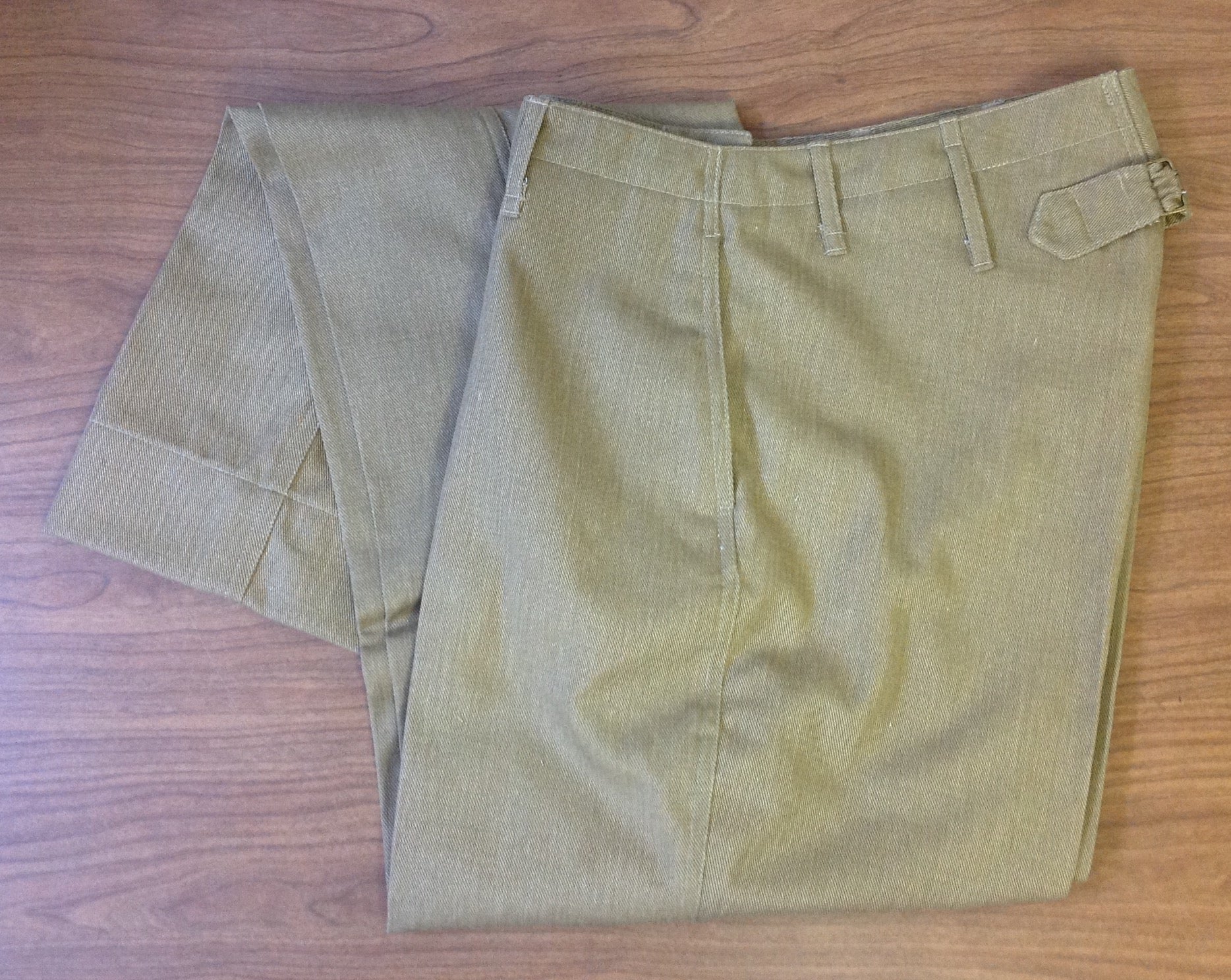 Trousers, Service, Summer, USMC WWI