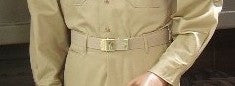 Belt, Web, Trouser, Khaki, Officer's, Army