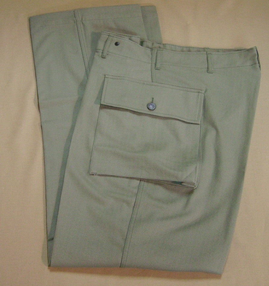Trousers, Herringbone Twill, Dark Shade, M42, Army