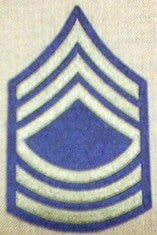 Chevrons, Rank, Felt, Master Sergeant, Army