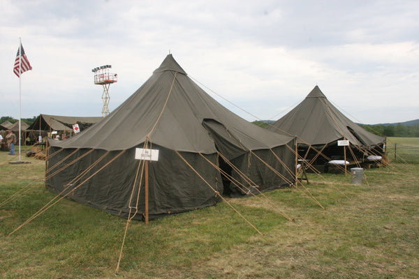 Tent, Pyramidal, M1934 OD (No Stakes or poles)