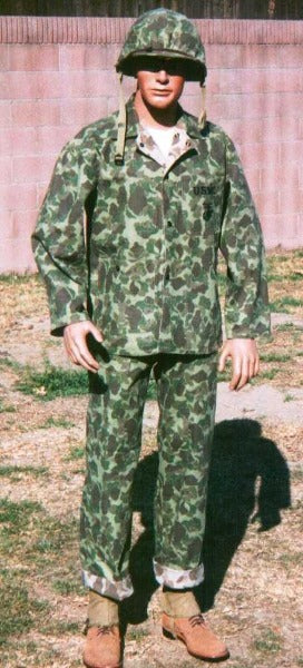Trousers, Utility, USMC, Camouflage, Reversible, P42 – WWII 
