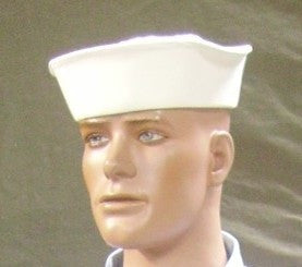 Hat, White, Navy