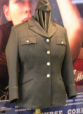 Jacket, WAC, Wool, Dark Shade, Officer's